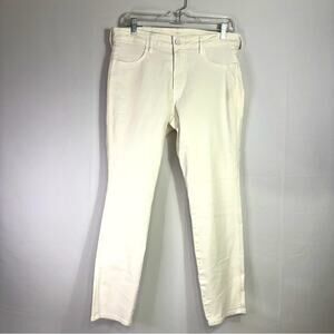 NWT H&M Women's White Skinny Jeans Size 33 TT0889